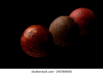 Various Colored Protein Balls For Carp Fishing