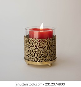 various decorative objects handmade from copper