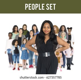 Various Diversity Women Generation Group Standing Stock Photo 627357785 ...