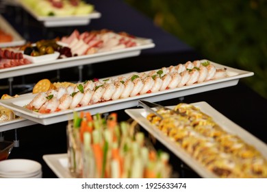 Various Foods At The Buffet Restaurant