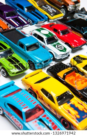 Various images using minicar.