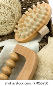 Various items for a massage