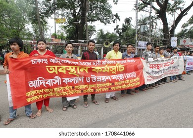 Various labor organizations demanding long overdue of Rana plaza victim on the day of tragedy, Dhaka, Bangladesh on April 24, 2015. 
