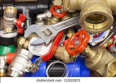 Various plumbing accessories and parts