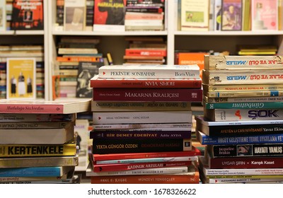 Various Second Hand Books For Sale 
April 20, 2018 Istanbul / Turkey
Second Hand Book Store In Istanbul