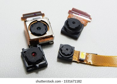 Various Size Of Smartphone Camera Detached With Flexible PCB