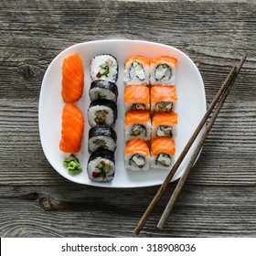 Sushi Plate Images Stock Photos Vectors Shutterstock