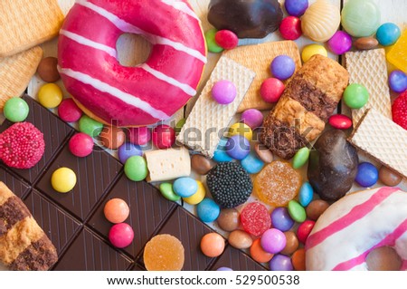 Various sweets