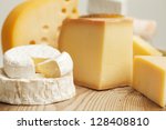Various Types Of Cheese Composition PPT template 10 | CrystalGraphics