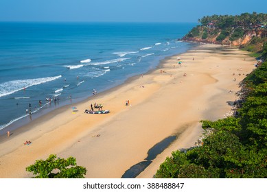 Varkala Beach In January