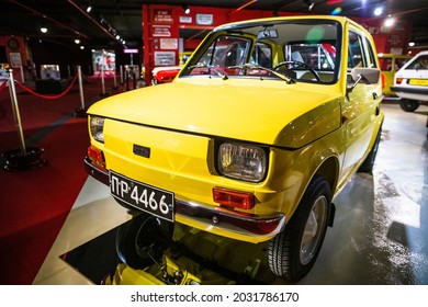Varna Bulgaria 2021-07-24
The Fiat 126 (Type 126) is a four passenger, rear-engined, city and economy car that was introduced by Fiat in October 1972.