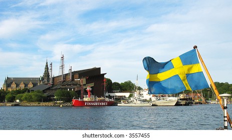 Vasa Museum, Sweden Flag