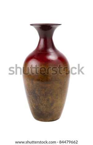 vase, isolated