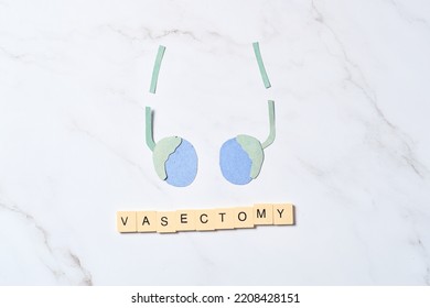 Vasectomy. Male Sterilization Concept Medical