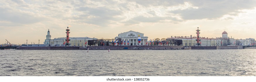 Vasilievsky Island Arrow, Saint Petersburg, Russia