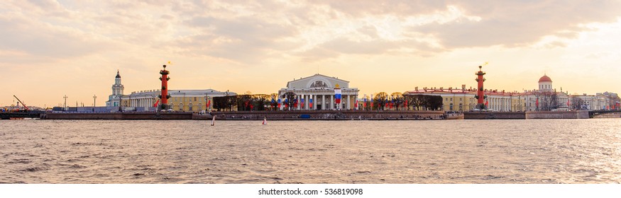 Vasilievsky Island Arrow, Saint Petersburg, Russia