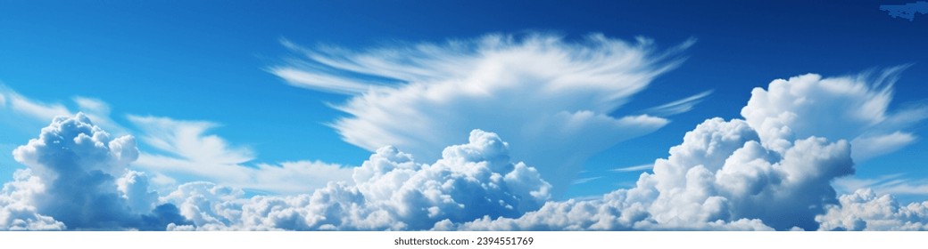 The vast blue sky and clouds skyy