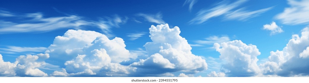 The vast blue sky and clouds skyy