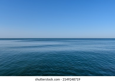 Vast Expanse Of Blue Sea And Endless Horizon