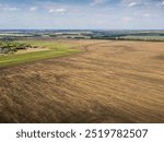 The vast field at Kursk and Belgorod oblast, close to the border between Russia and Ukraine, the location for Kursk battle during WWII.
