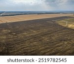 The vast field at Kursk and Belgorod oblast, close to the border between Russia and Ukraine, the location for Kursk battle during WWII.
