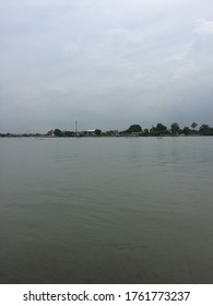 The vast river flows nonstop.