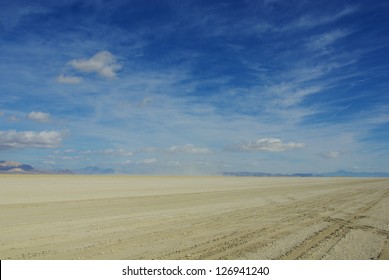 Vastness Of Black Rock Desert, Nevada