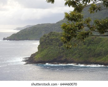 Vatia Bay At The National Park Of American Samoa