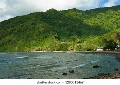 Vatia Bay On Tutuila Island, American Samoa.