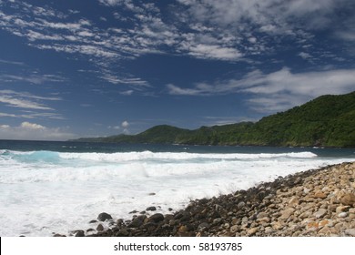 Vatia Bay On Tutuila Island, American Samoa