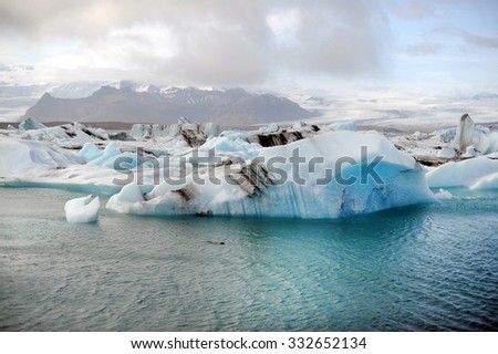 Similar – Eisberge im Jökulsarlón