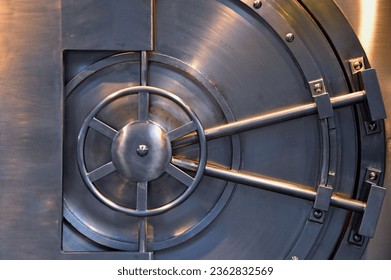 Vault - closed to keep valuables locked in and safe