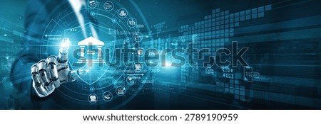 Vault robot hand touch secure shield BANKING transactions. Advanced encryption protects financial data while ensuring seamless global transfers for every retail and corporate client.