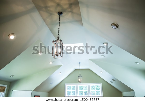 Vaulted Ceiling Modern Gothic Mid Evil Stock Photo Edit Now