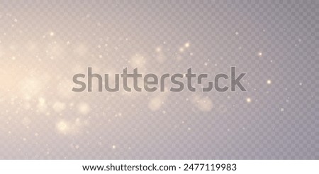 Vector Christmas background with bokeh effect and sparkles. An elegant combination of blurry points of light and shimmering particles creates an atmosphere of magic and celebration.	
