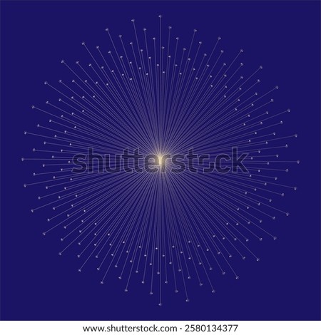  vector firework shapes burst light rays , vector illustration 