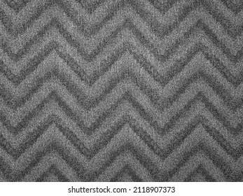 Vector seamless pattern with geometric zigzag lines. Repeating minimalistic texture. Abstract monochrome background design.
