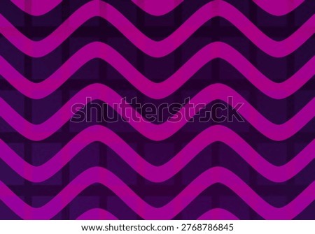Vector of seamless wavy pattern
