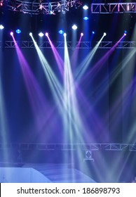 Light Scene Rock Concert Stock Photo 765373498 