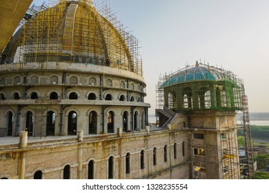 Vedic Planetarium Under Construction In Mayapur, India