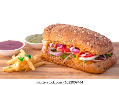 Veg Sub Burger