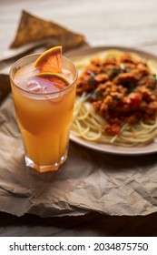  Vegan Bolognese Pasta And Juice