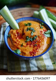 Vegan Cheese Dip Sauce On The Bowl