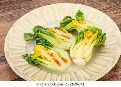 Vegan Cuisine - Grilled Bok Choy Salad