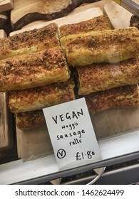 Vegan Haggis Sausage Rolls In Deli