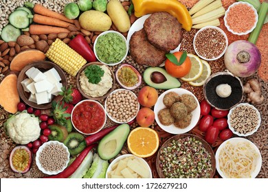Vegan health and super food plant based diet with a large collection of foods. High in protein, vitamins, minerals, antioxidants, anthocynins, fibre, omega 3, lycopene and smart carbs. Ethical eating.