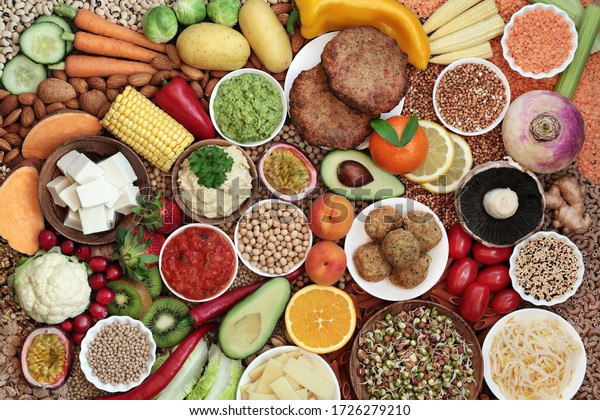 Vegan health and super food plant based diet with\
a large collection of foods. High in protein, vitamins, minerals,\
antioxidants, anthocynins, fibre, omega 3, lycopene and smart\
carbs. Ethical eating.