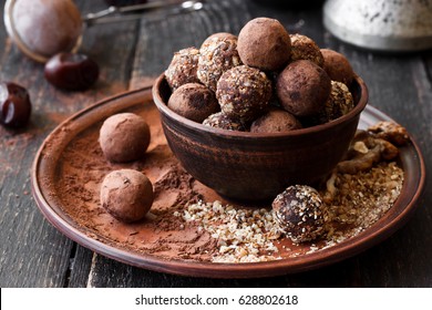 Vegan Homemade Truffles