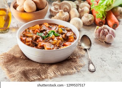 Vegan Irish Stew For St. Patrick's Day On A Plate