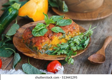 Vegan Lasagna With Vegetables